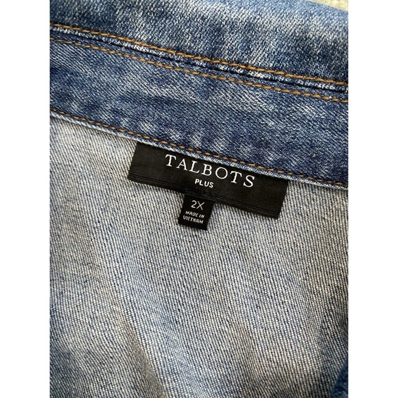 Torrid Denim First at Fit Stretch Blue Jean Jacket - Women's 2XL - Picture 3 of 7